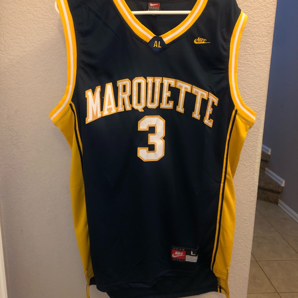 DWYANE WADE MARQUETTE NCAA JERSEY
